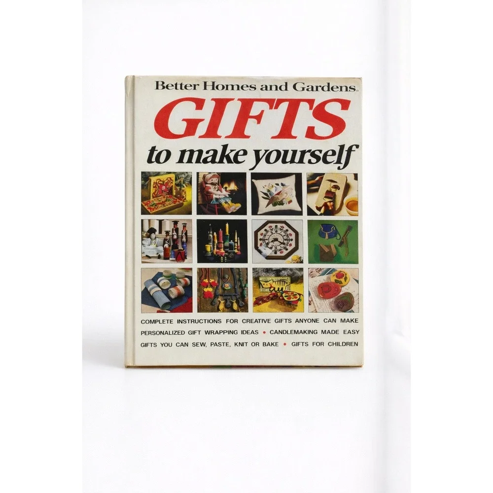 Vintage Better Homes & Gardens Gifts To Make Yourself Craft‎ Book